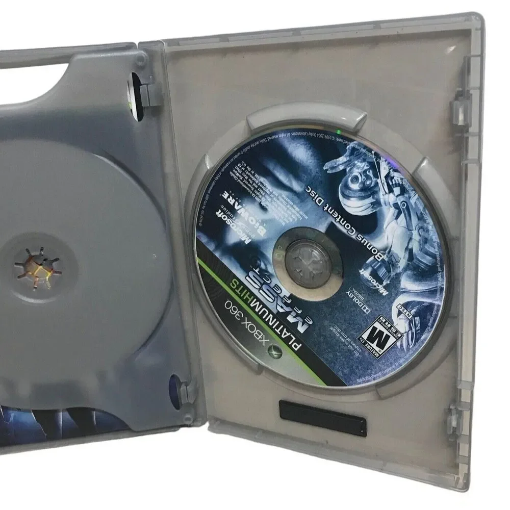 Xbox 360 3 Games Mass Effect 1 Mass Effect 2 Mass Effect 3 Rpg‎ Tested Complete